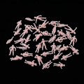 Miniatyrbild 4 av 5: Set med 200 blandade 1/87 Personfigurer Miniatyrer Tåglandskap Layout--