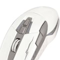 Miniatyrbilde 2 av 8: Sportsbilformet kablet spillmus USB optisk datamus LED-lys 4 justerbar DPI opptil 3200 datamus hvit