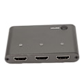 Miniatyrbild 1 av 8: HD-multimediagrenseswitch 3-i-1-ut 3 Gbps-överföring 3-portars 4K-switcherdelare för datorer telefoner