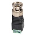 Miniatyrbillede 1 af 7: BNC hanstik Video Balun Adapter