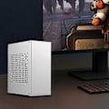 Miniatyrbillede 2 af 5: Lille Mikro Htpc Computer Kabinet Med Usb 3.0 Frontporte Mini Desktop Chassis
