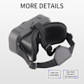 Pikkukuva 2 / 8: 3D VR -lasit, päässä pidettävät VR-virtuaalitodellisuuslasit 3,5–7,2 tuuman älypuhelimille