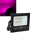 Pikkukuva 8 / 8: RGB-valonheittimet 30 W sovellusohjaus IP66 vedenpitävät ajoitusasetukset ulkoälykkäät LED-valonheittimet puutarhaan 85-265 V