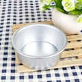Miniatyrbillede 5 af 8: 4 tommer aluminiumslegering Nonstick rund kageform bageform bagegrej