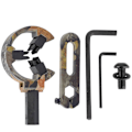 Pikkukuva 1 / 8: Universal naamiointiharja Arrow Rest Compound Bow Recurve Jousiammunta CP812 (Camo)