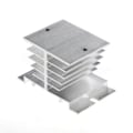 Miniatyrbillede 1 af 5: 1 stk. Enkeltfaset Solid State Relæ SSR Køleplade Aluminium Dissipation Radiator