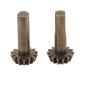 Pikkukuva 4 / 8: 2 kpl RC-auton kartiohammaspyörä metallinen rauta set WLtoysille 1/10 104001 RC Car Crawler
