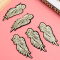 Miniatyrbilde 5 av 8: 10 stk broderte vingedekorative klær vingepatcher fasjonable applikasjoner DIY klistremerke gull