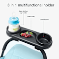 Miniatyrbilde 2 av 5: Multifunksjonell barnevogn snackbrett med koppholder