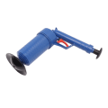 Miniatyrbilde 8 av 8: Air Drain Blaster Multipurpose Drain Clog Remover Tool med 4 gummiplugger for gulvavløp vask kloakk badekar mørkeblå