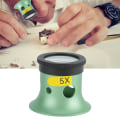Miniatyrbild 5 av 8: 5X Bärbar Watch Förstoringsglasögon Reparation Förstoringsglas Lupp Smyckesverktyg