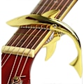 Miniatyrbild 2 av 5: Zinklegering Gitarr Capo Haj Capo för Akustisk och Elektrisk Gitarr med Bra Handkänsla, Inget Bandrassel och Hållbar (Guld)