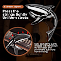 Miniatyrbillede 5 af 5: Guitar Capo Zinklegering Capo med Plekter, Sort