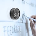 Miniatyrbillede 4 af 5: Køkkenur Digital Timer med Stopursfunktion og Nedtællingsdisplay Skærm Aluminiumlegeringshus Justerbare Lydstyrkeniveauer