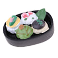 Pikkukuva 1 / 3: Onigiri 1:12-koon nukkekodin tarvikkeisiin, miniatyyrikeittiön ruokakoriste