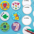 Miniatyrbillede 5 af 5: 36 STK. Make Her Customizable Badge 44mm Pin til DIY Håndlavede Idéer (36 stk.)