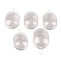 Miniatyrbilde 7 av 8: 5 STK sminke reiseveske Makeup svampholder Plast svampeske Make Up Egg Case