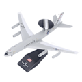 Miniatyrbilde 8 av 8: 1:200 Skala E3 Flymodell Høy Stimulering Legering Fly Dekorasjon Modell med Display Base