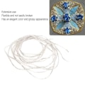 Pikkukuva 7 / 8: Kirjontalanka Kuparilanka Ompelukiilto 1,5mm Halk. Manuaalinen DIY StringSilver
