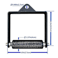 Miniatyrbilde 2 av 5: Gym Lat Pull Down Pulley Kabel Maskin Håndtak Feste Fitness Armbryting Trening Markløft D Form Håndgrep-4CM-B15