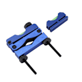 Miniatyrbillede 4 af 8: Reticle Nivelleringssystem Universal Aluminiumlegering Omfang Justering Nivelleringsværktøj til BilerBlå