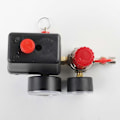 Miniatyrbillede 3 af 5: Luftkompressor - Trykmåler Kontrolventil Regulator med Heilwiy Trykmålere