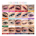 Miniatyrbillede 6 af 8: 20 stk. Farverig Gel Eyeliner Blyant Sæt Farvede Eyeliner Langtidsholdbare Vandtætte Smudge proof Eyes Makeup Eyeliner til kvinder
