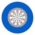 Pikkukuva 3 / 5: Dartboard-taulun ympärysseinäsuoja Dartboard-taulun taustalevy, C