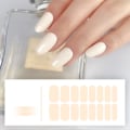 Miniatyrbillede 1 af 5: Solid Color Gel Nail Polish Wraps - Full Wraps6