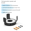 Pikkukuva 4 / 5: Alexa Echo Dot 3. sukupolven sisäkaiuttimen kotelon kiinnike musta A