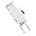 Miniatyrbillede 7 af 8: Keycaps PBT 5-sidet sublimering 71 taster tastaturhætter til mekaniske optiske tastaturer (engelsk russisk)