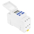 Miniatyrbilde 4 av 8: Ukentlig timerbryter Mikrodatamaskin På Av Kontroll LCD Display TidsreléAC220V