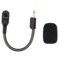 Miniatyrbilde 1 av 8: Erstatningsmikrofon for Razer BlackShark V2 avtakbare spillhodesett 3,5 mm jack støyreduserende mikrofonbom