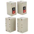 Miniatyrbillede 8 af 8: 10 stk 3-faset motorafbryder 2 positioner selvnulstilling Power Press Button Switch til distributionsbokse 380V 30A