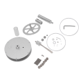 Miniatyrbillede 3 af 8: Lavtemperatur Stirling Motor Model Aluminium Fysisk Eksperimentel Motor Model Børneuddannelseslegetøj
