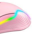 Miniatyrbillede 8 af 8: Trådløs Mus USB Genopladelig Ergonomisk Trådløs Spilmus til Bærbar PC Computer Pink
