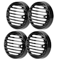 Miniatyrbillede 3 af 4: 4 stk. Blinklysbeskytter Retro CNC Indikator Grill Passer til Royal Enfield Classic 500