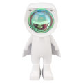 Miniatyrbillede 2 af 8: Romantisk astronaut robot solnedgang lampe projektor gul farve solnedgang lys til soveværelse live udsendelse fest værelse indretning