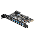 Pikkukuva 3 / 8: Monitoiminen PCB 5-porttinen TypeC-PCIe-laajennuskortti PCIe-sovitinkortti