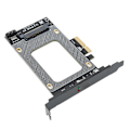Pikkukuva 5 / 8: PCI‑E 4X - U.2 SFF‑8639 -sovitinkortti SSD:lle - nopea tiedonsiirto