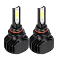 Miniatyrbillede 2 af 8: 2 stk. LED-forlygter til bil uden blæser 9006/HB4 6000K L5 Hvidt lys