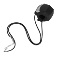 Miniatyrbilde 5 av 8: Silikon Jawline Trainer med lanyard ansiktsslankende kjevemuskeltreningstrening SBlack