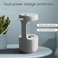 Miniatyrbillede 4 af 5: Lydløse Cool Mist Luftfugtere, USB Skrivebordsluftfugtere med 8 timers driftstid, Smart LED-display, Vandfri Auto-sluk, til Baby Hjemmekontor