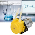 Miniatyrbild 7 av 8: DC12V gul mikro vatten flytande peristaltisk pump för akvarielab analytisk 2*4mm