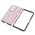 Miniatyrbillede 8 af 8: Beskyttende telefonetui krystal etui anti-drop stødsikkert mobiltelefoncover til Oppo Find N2 Pink Glitter