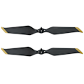 Miniatyrbild 1 av 8: 2 st Propeller Lågbrus Lätt Propeller Tillbehör Passar för Mavic AIR 2 DroneSvart Guld Kant
