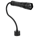 Miniatyrbild 2 av 8: 2 i 1 USB uppladdningsbar LED-ficklampa arbetsljus med magnetisk bas för CNC-fräsmaskin