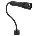 Miniatyrbilde 2 av 8: 2 i 1 USB oppladbar LED-lommelykt arbeidslys med magnetisk base for CNC-fresemaskin