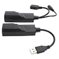 Pikkukuva 5 / 8: Verkkojatkokaapeli USB2.0 - RJ45 -sovitinmuunninjatke CAT5E / CAT6 100-240VUS -pistoke