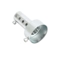 Miniatyrbilde 3 av 5: Sølv Motorsykkel Eksos Lyddemper Innlegg Baffel Db 48mm X 80mm